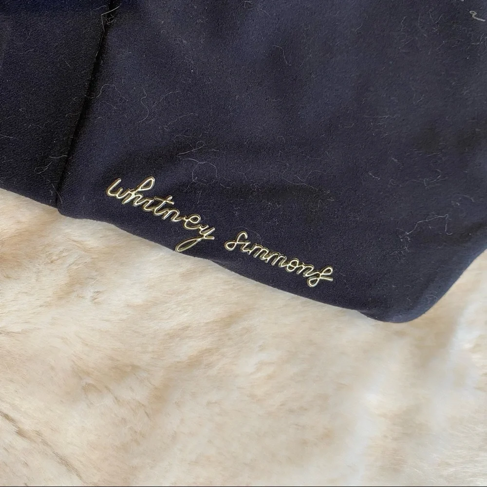 (XS) Whitney Simmons x Gymshark Sports Bra Black Extra Small - Picture 6 of 13
